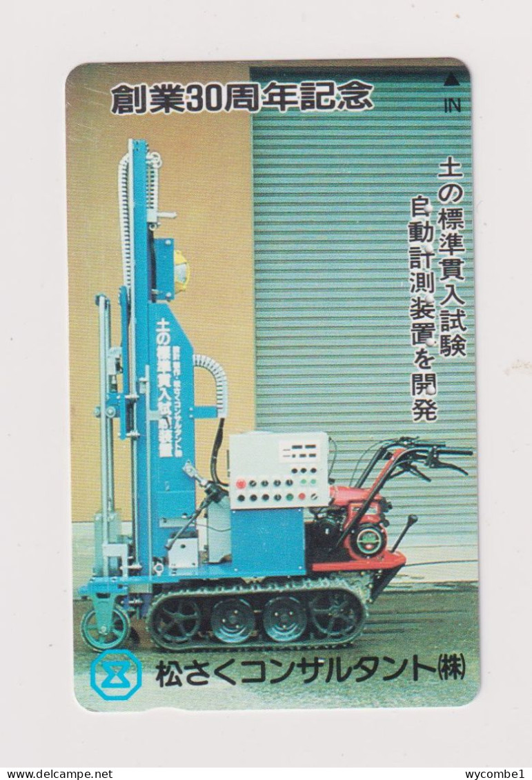 JAPAN  - Fork Lift Magnetic Phonecard - Giappone
