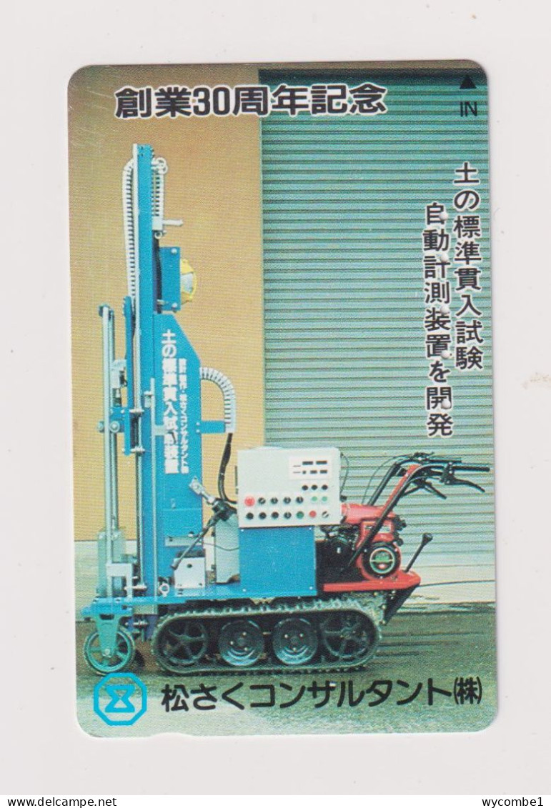 JAPAN  - Fork Lift Magnetic Phonecard - Japan