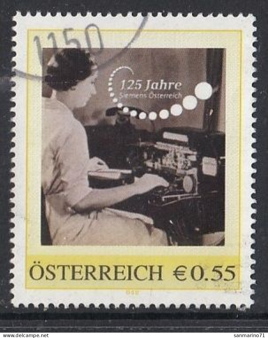AUSTRIA 114,personal,used,hinged - Timbres Personnalisés
