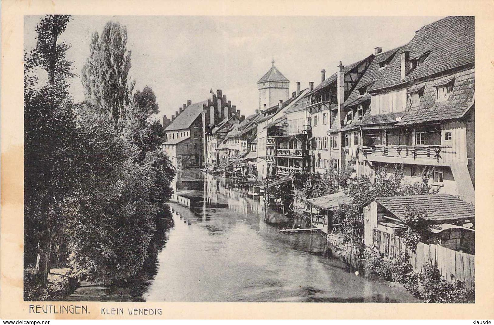 Reutlingen - Klein Venedig Gel.1932 - Reutlingen