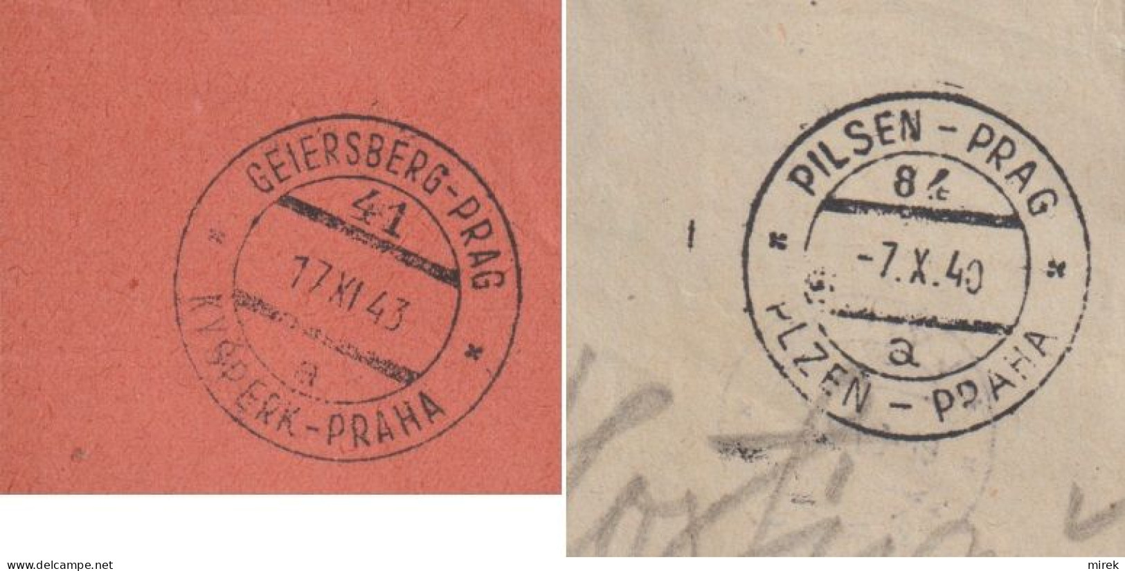 111/ Post Train Stamps - Covers & Documents