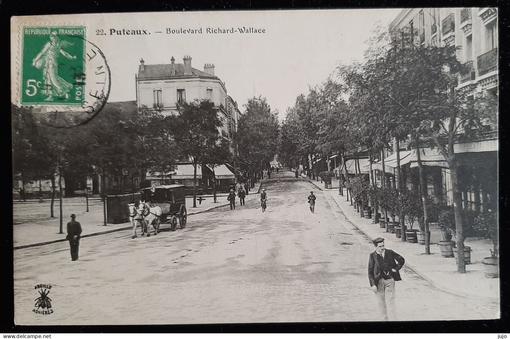 92 - PUTEAUX - Boulevard Richard Wallace - Animée - Puteaux