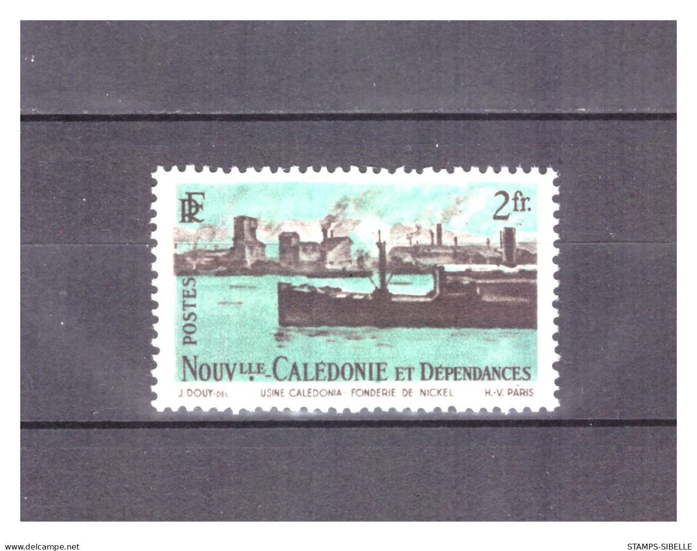 NOUVELLE  CALEDONIE . N ° 268 .  2 F      .  NEUF    * . SUPERBE . - Unused Stamps