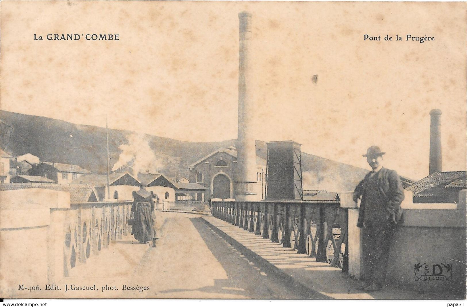 LA GRANDE COMBE - Pont De La Frugère - La Grand-Combe