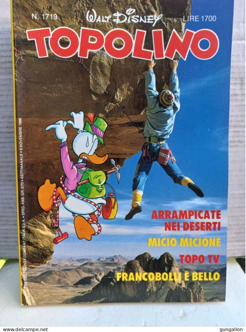 Topolino (Mondadori 1988) N. 1719 - Disney