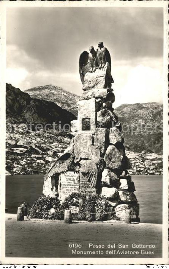 11672076 St Gotthard Monumento Dell Aviatore Guex St Gotthard - Other & Unclassified