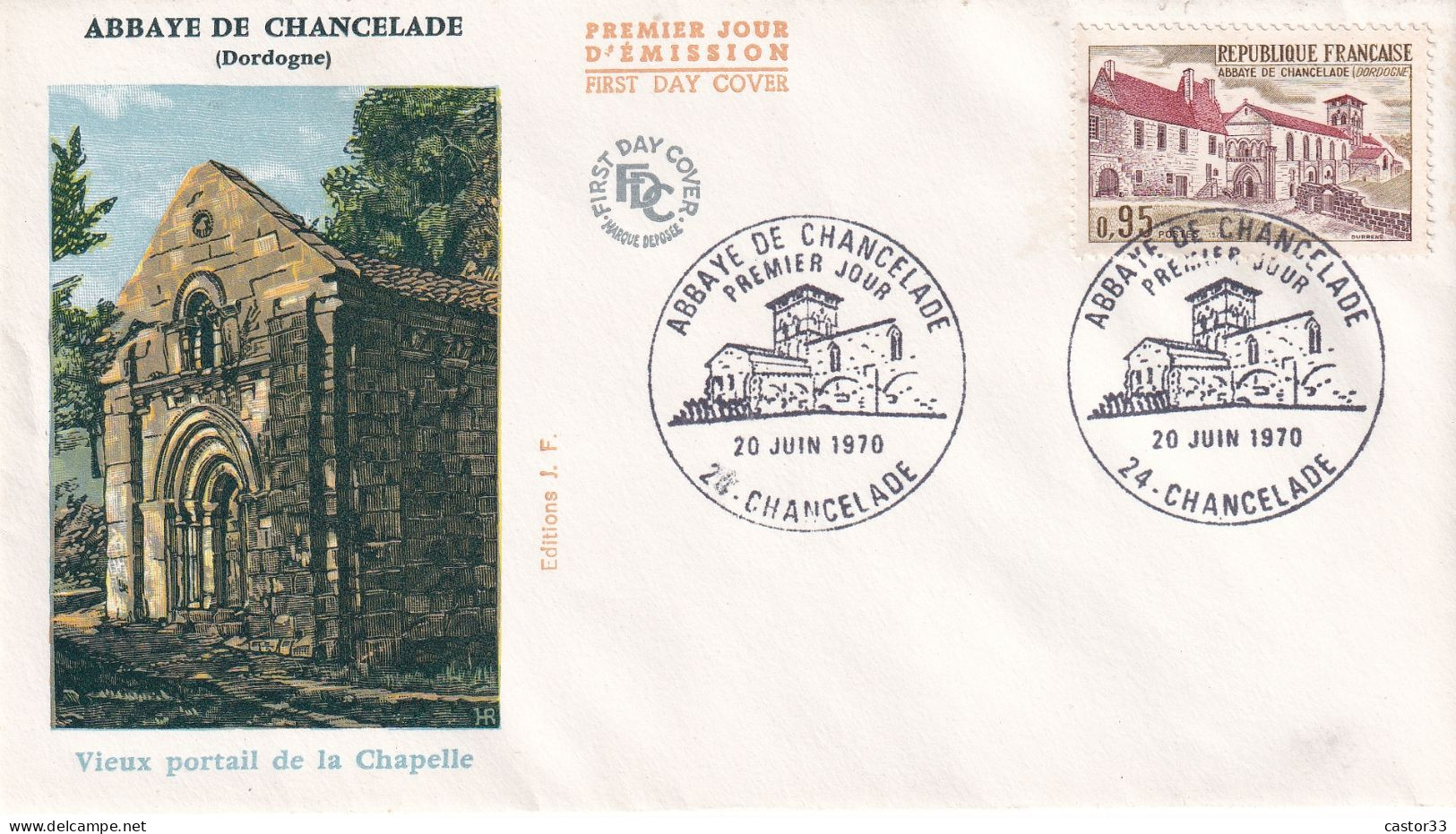 1er Jour, Abbaye De Chancelade - 1970-1979