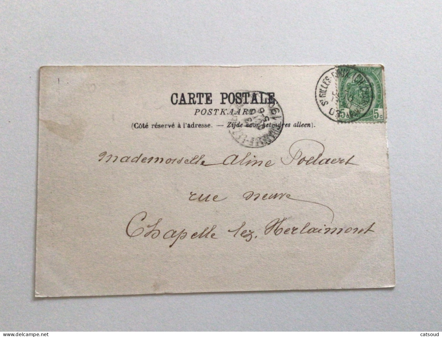 Carte Postale Ancienne (1903) Blankenberghe Grand Hôtel Godderis Et Le Pavillon Royal - Blankenberge