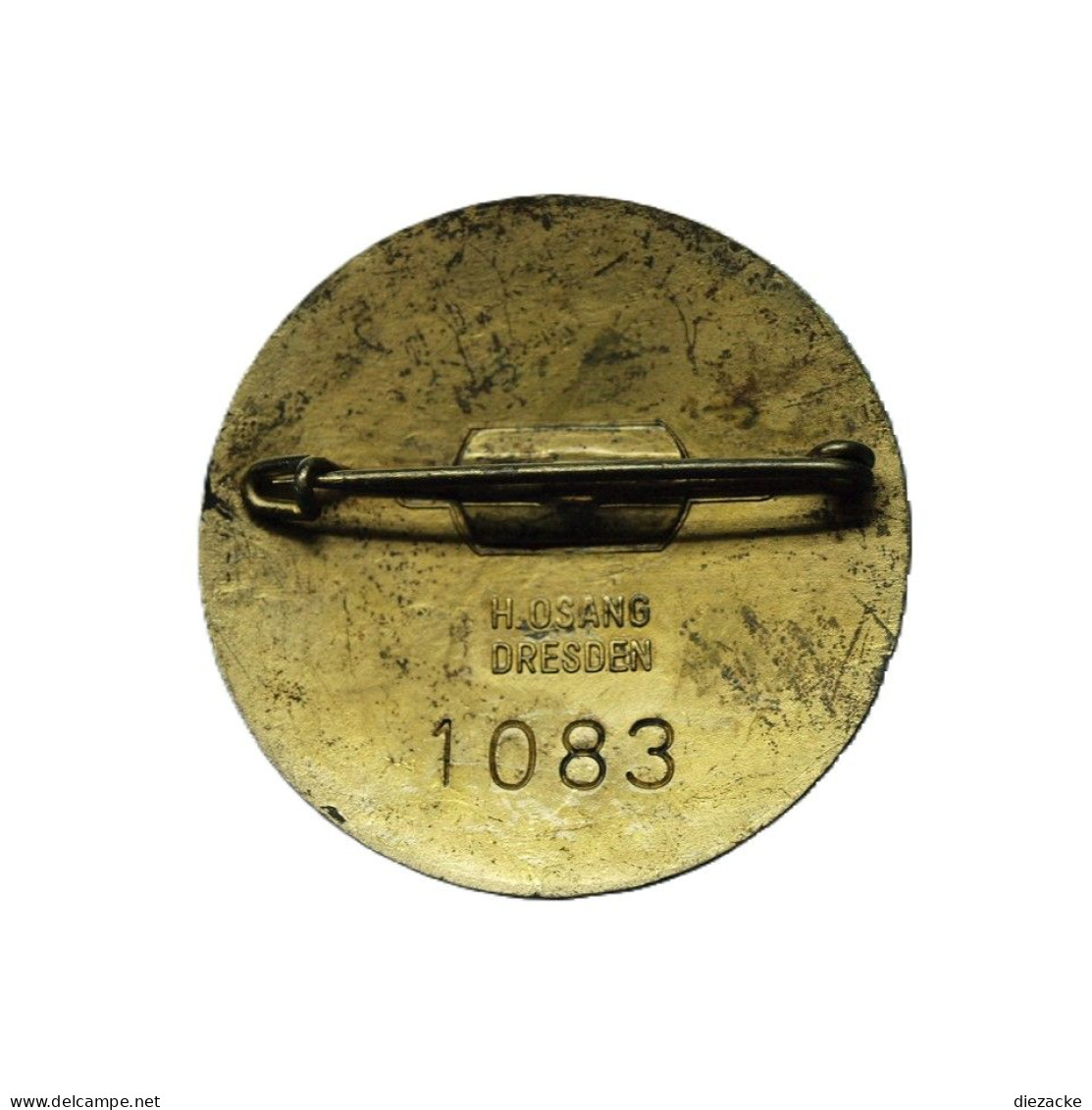 Bronzeanstecker Olympische Spiele 1936 Berlin Farbig Emailliert Von Osang (EM080 - Unclassified