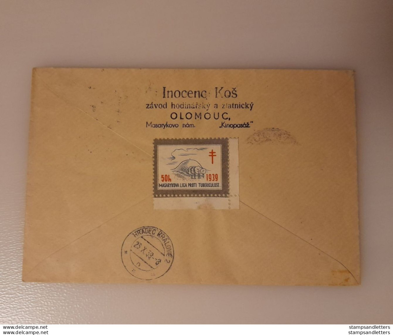 1939. Expres. Olomouc To Hradec Kralove. - Covers & Documents