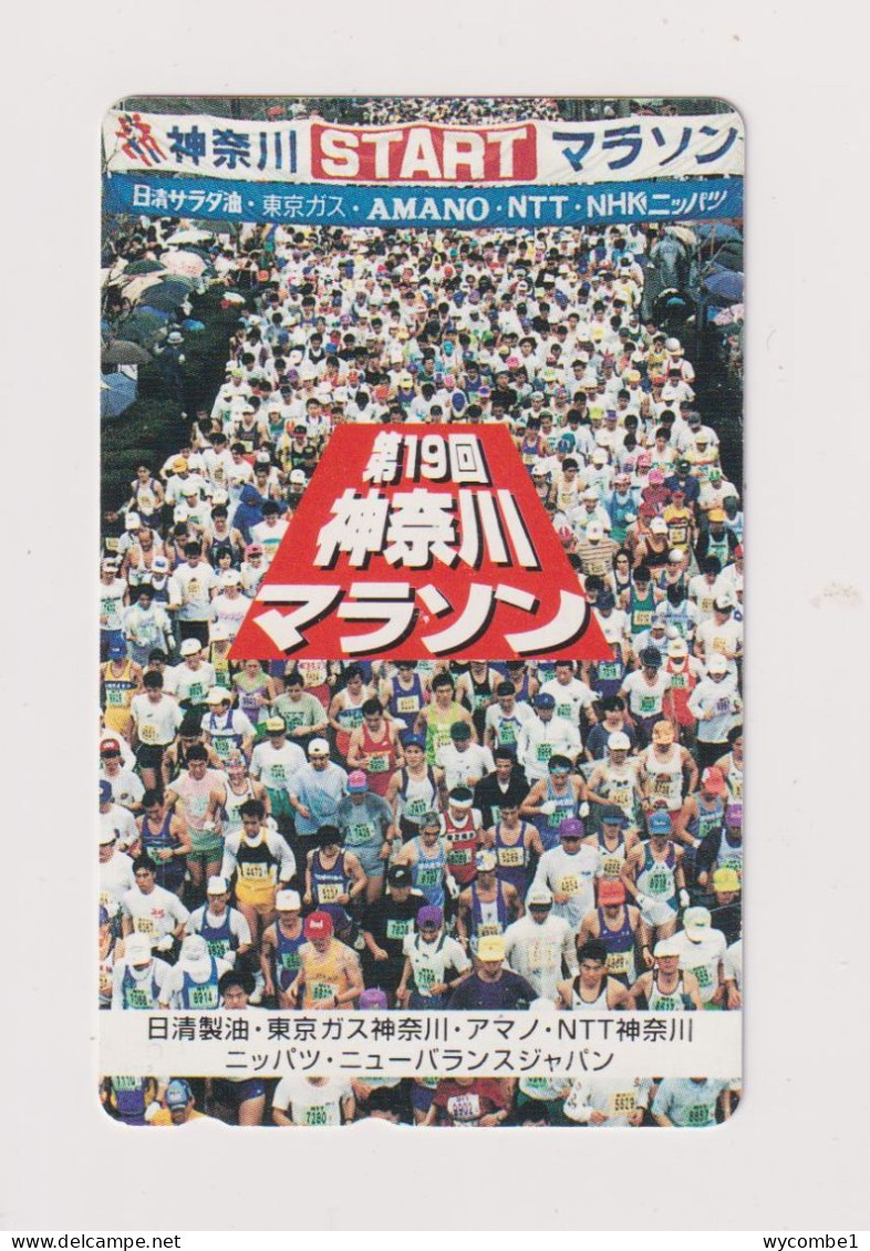 JAPAN  - Marathon Start Magnetic Phonecard - Japon