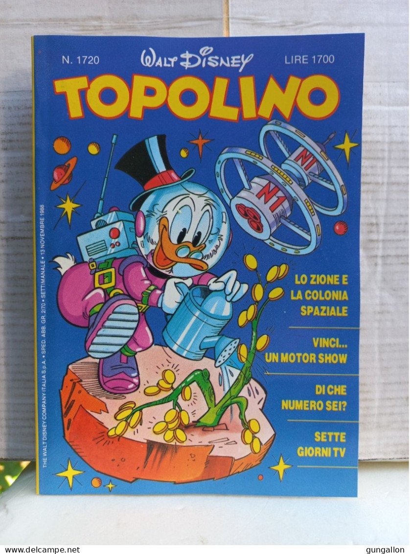 Topolino (Mondadori 1988) N. 1720 - Disney