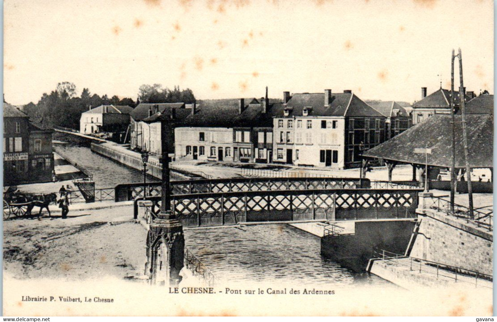 08 LE CHESNE - Pont Sur La Canal Des Ardennes - Le Chesne