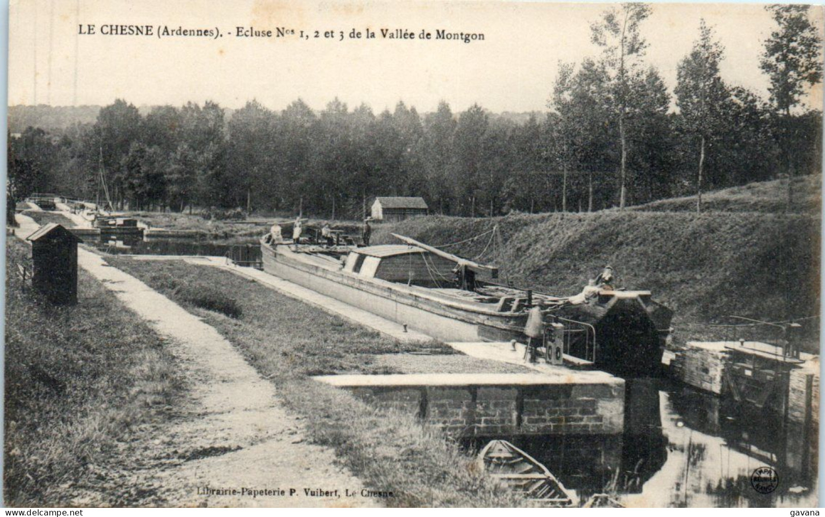 08 LE CHESNE - Ecluse Nos 1, 2, Et 3 De La Vallée De Montgon - Le Chesne