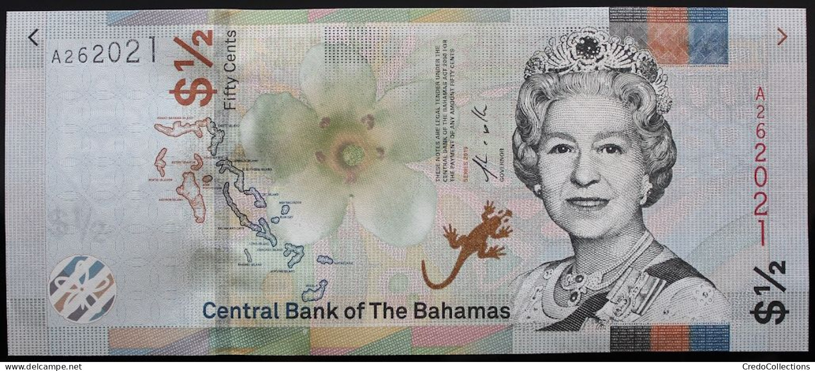 Bahamas - 1/2 Dollar - 2019 - PICK 76Aa - NEUF - Bahamas