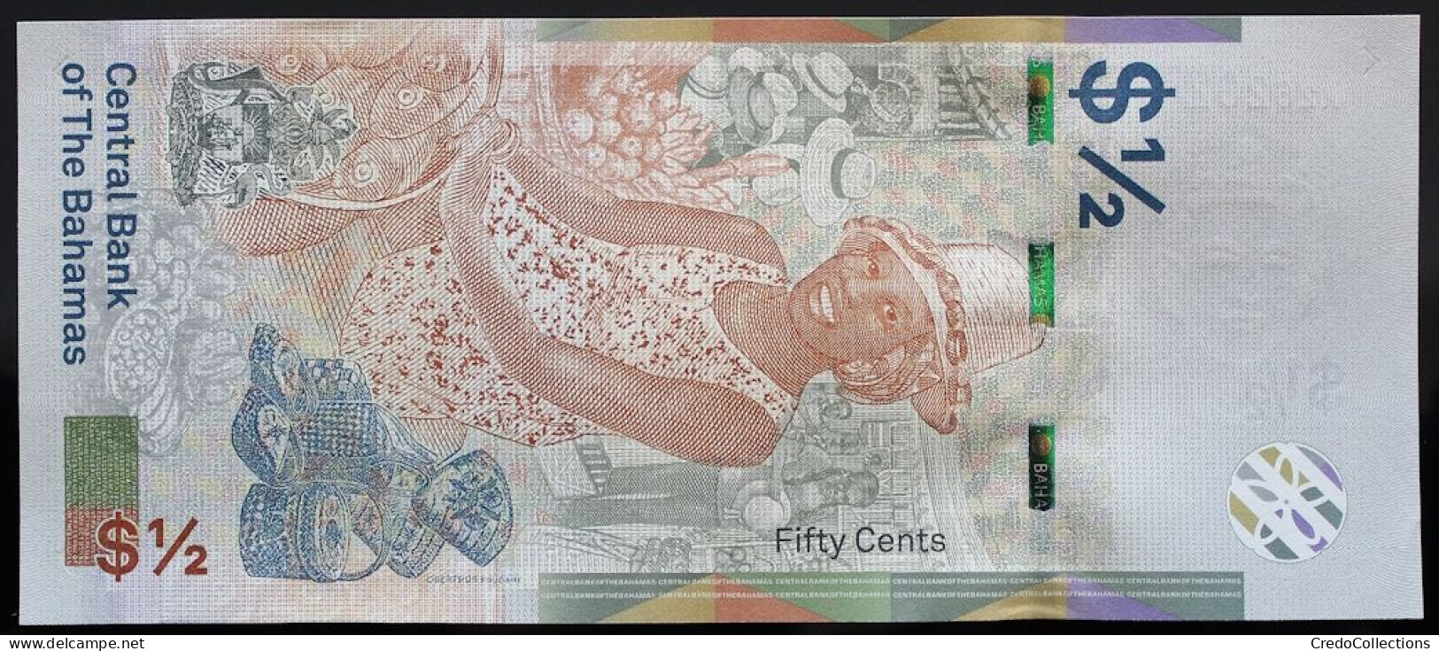 Bahamas - 1/2 Dollar - 2019 - PICK 76Aa - NEUF - Bahamas