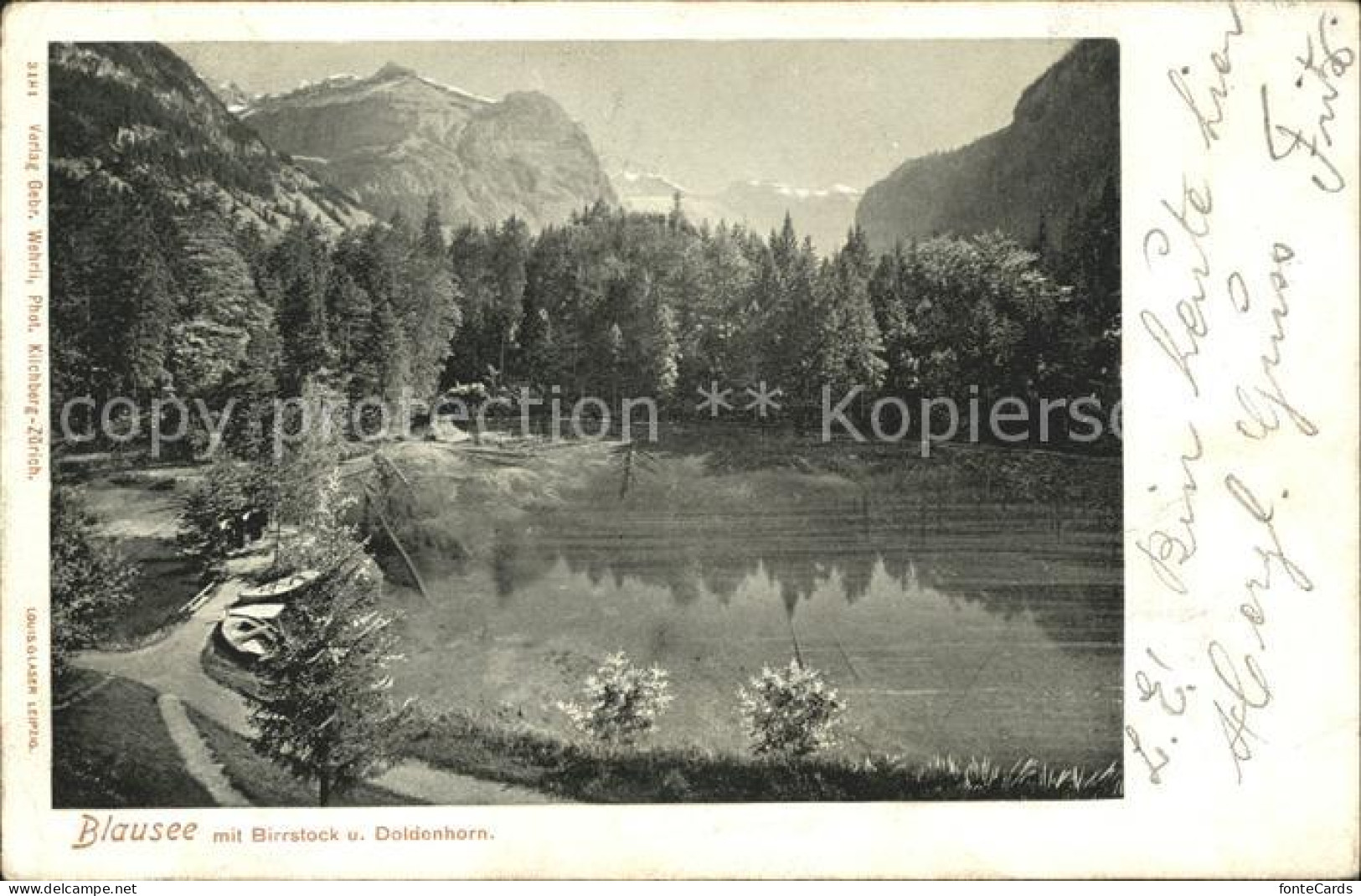 11671737 Blausee BE Mit Birrstock Doldenhorn Blausee - Other & Unclassified