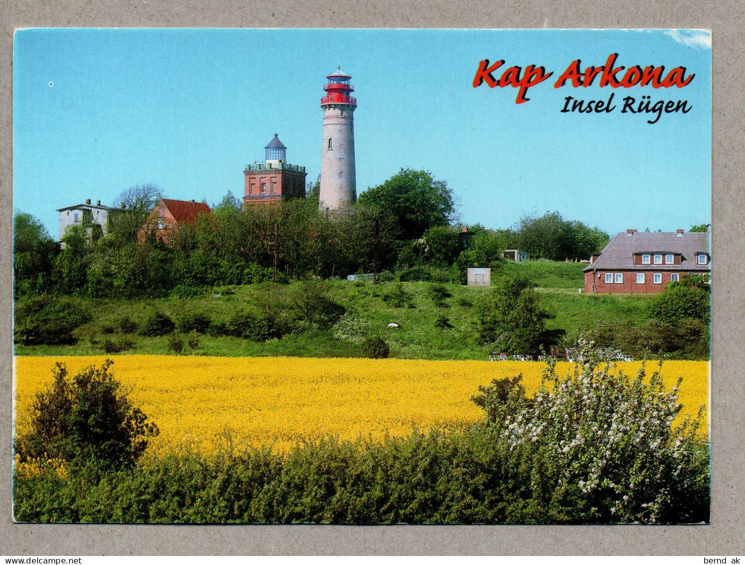 A0112} BRD - AK :  Leuchtturm Auf Kap Arkona Rügen - Phares