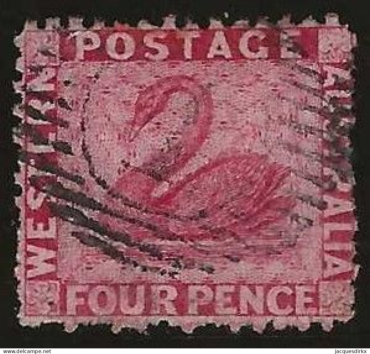 Western Australia     .   SG    .    56          .   O      .     Cancelled - Used Stamps