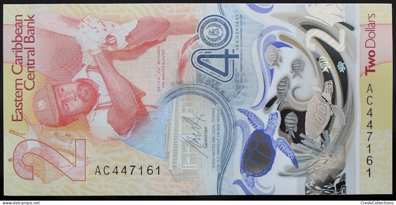 Caraïbes De L'Est - 2 Dollar - 2023 - PICK 61 - NEUF - Caraïbes Orientales