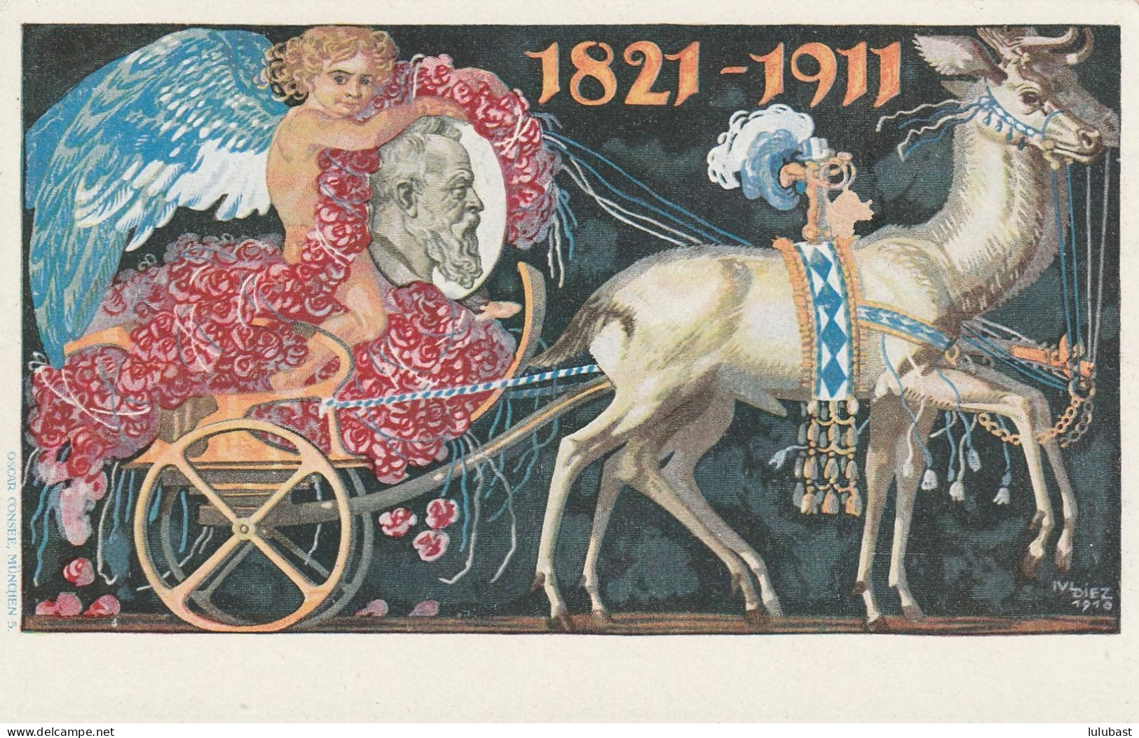 Entier Illustré Neuf " Bavière - 1821 - 1911 " TTB - Postal  Stationery