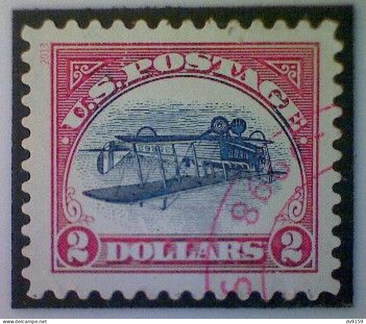 United States, Scott #4806a, Used(o), 2013, Inverted Jenny, Single, $2, Blue, Black, And Red - Gebruikt