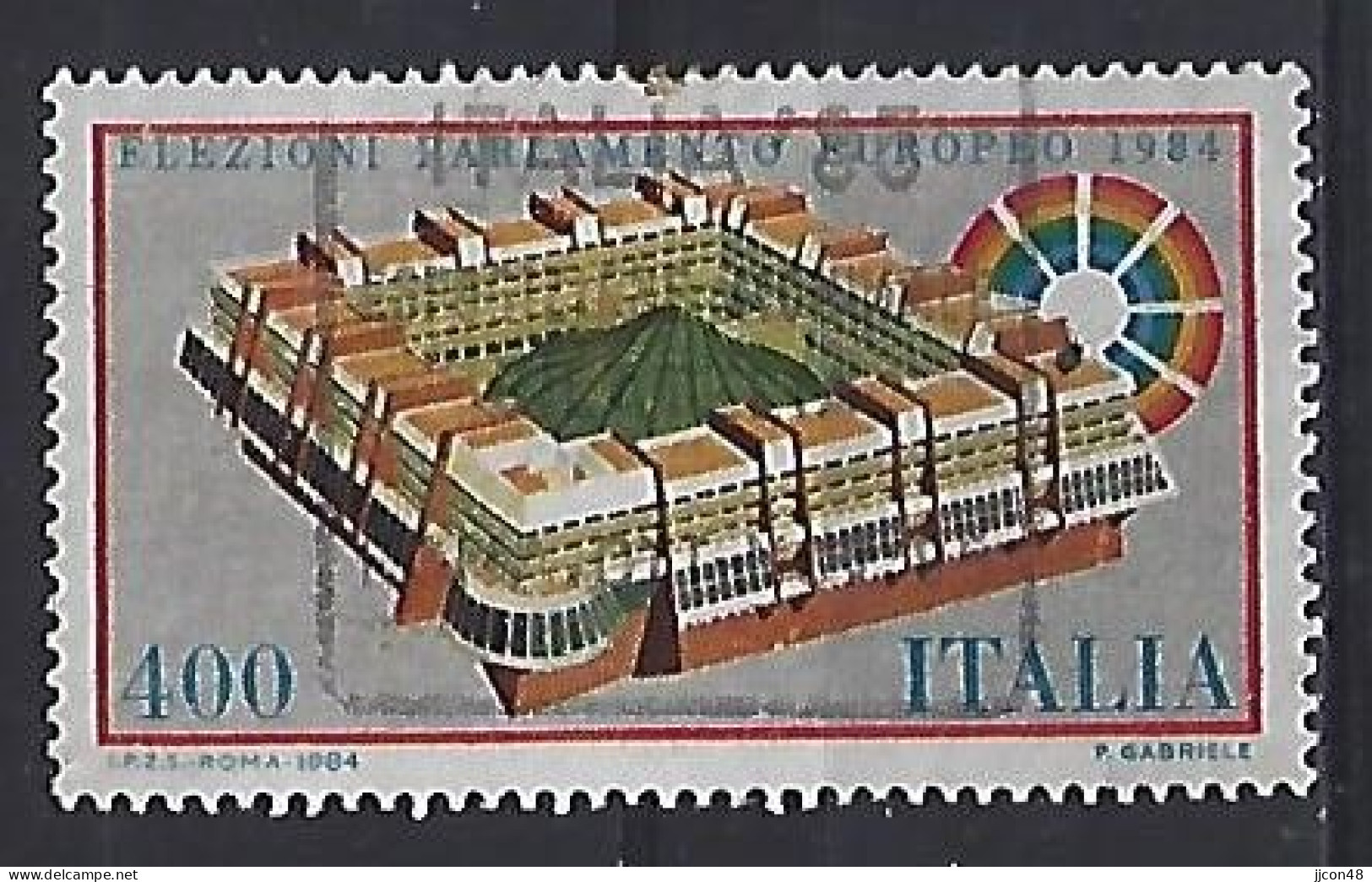 Italy 1984  Direktwahlen Europaischen Parlament (o) Mi.1878 - 1981-90: Oblitérés