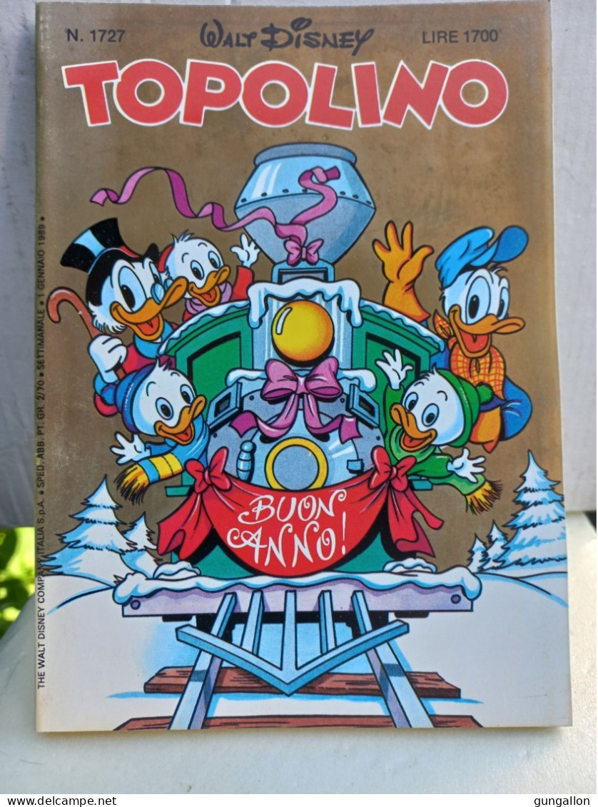 Topolino (Mondadori 1989) N. 1727 - Disney