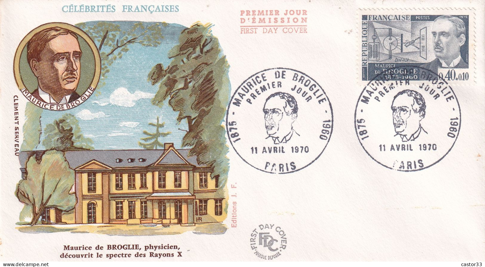 1er Jour, Maurice De Broglie - Fysica