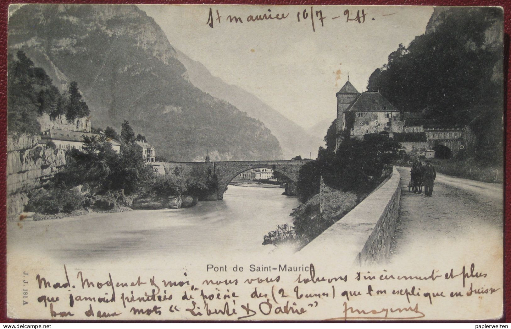 Saint-Maurice (VS) - Pont De Saint-Maurice - Saint-Maurice