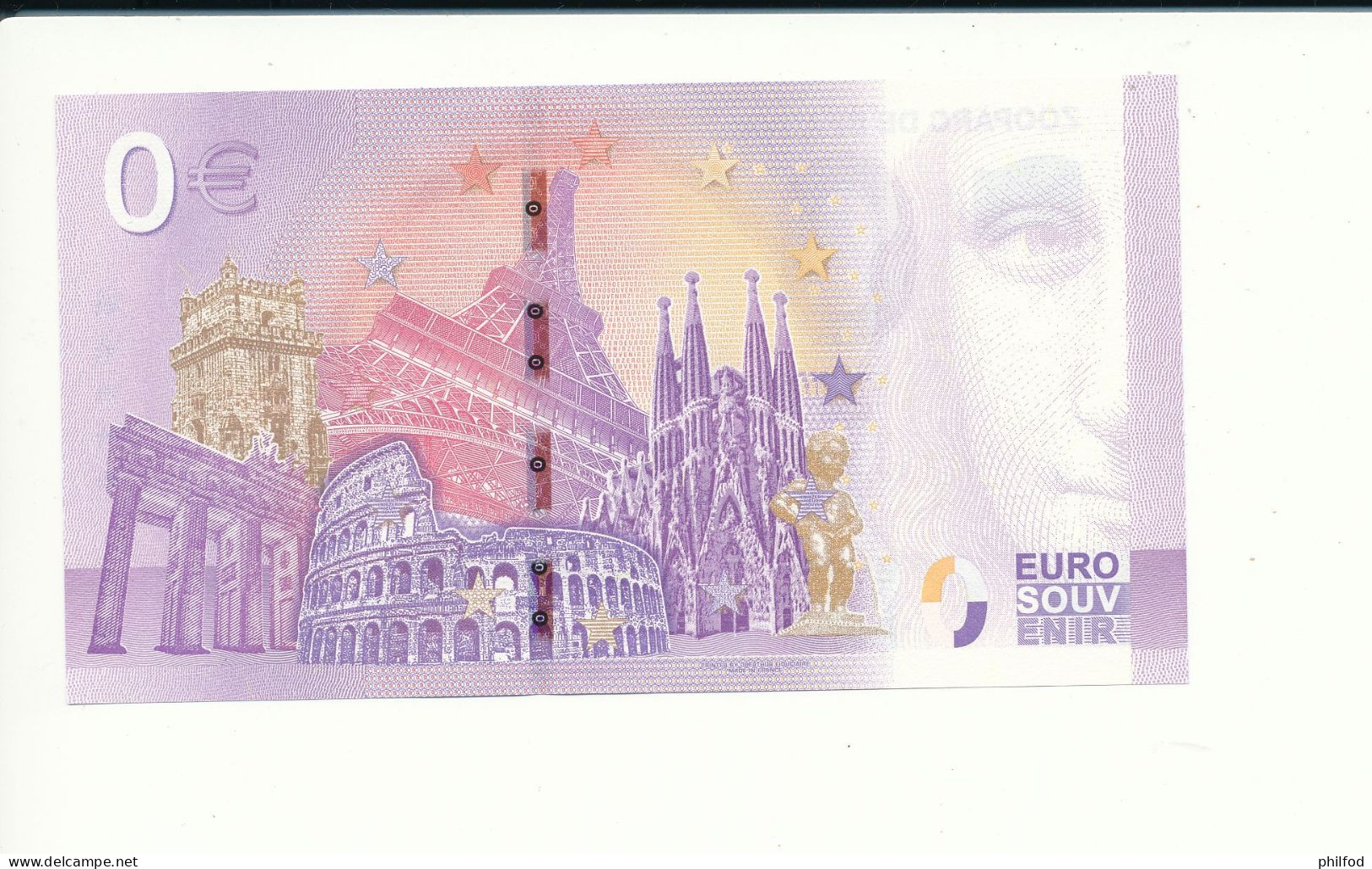 Billet Touristique 0 Euro - ZOOPARC DE BEAUVAL - UESU - 2021-3 - N° 4630 - Sonstige & Ohne Zuordnung