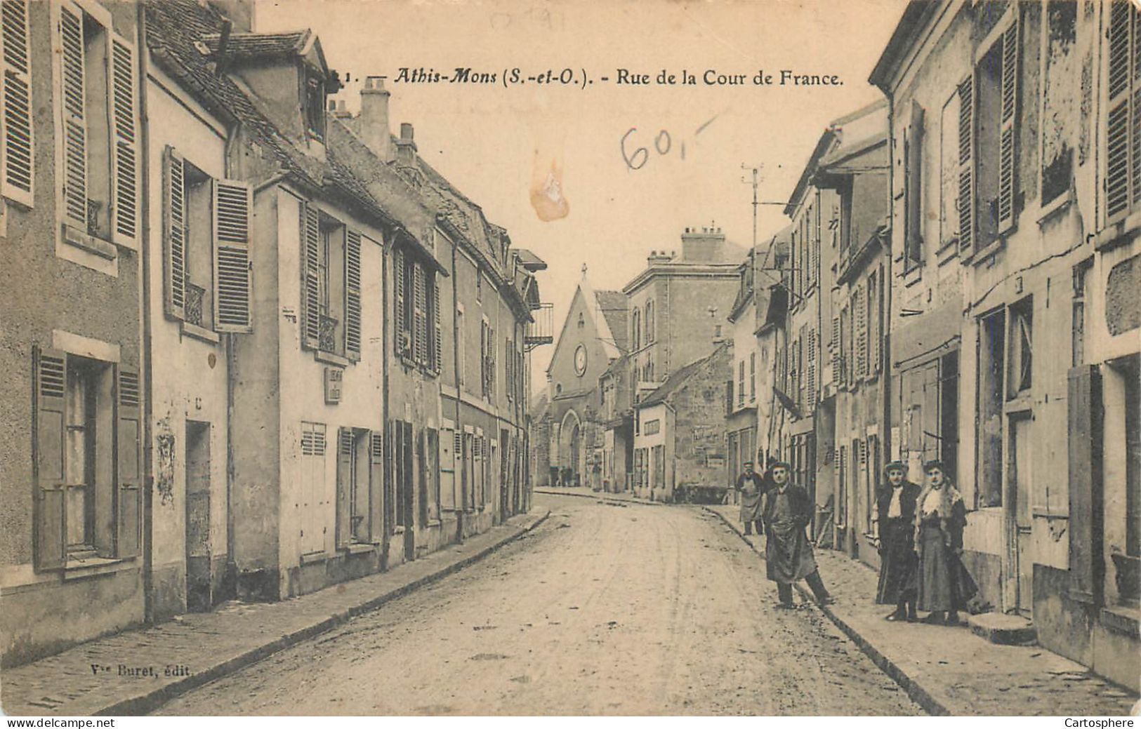 CPA 91 Essonne > Athis Mons RUE DE LA COUR DE FRANCE - Athis Mons