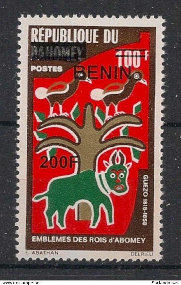 BENIN - 2008 - N°Mi. 1500 - Rois D’Abomey 200F/100F - Neuf** / MNH / Postfrisch - Benin - Dahomey (1960-...)