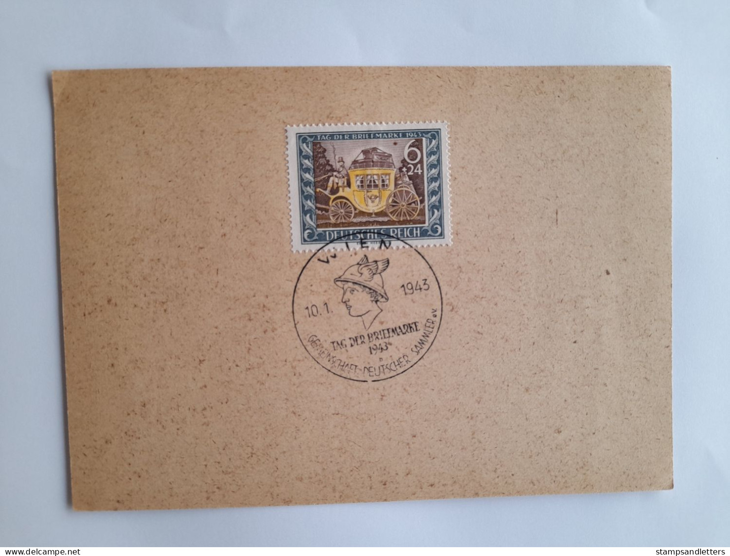1943. Commemorative Cancellation. - Covers & Documents
