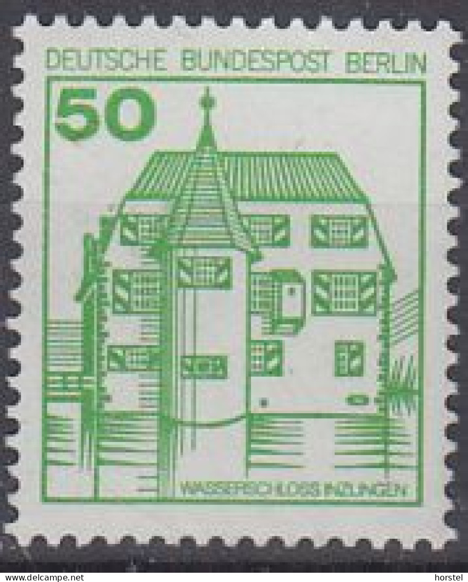 Berlin Mi.Nr.615A - Burgen Und Schlösser - Wasserschloß Inzlingen - Postfrisch - Neufs