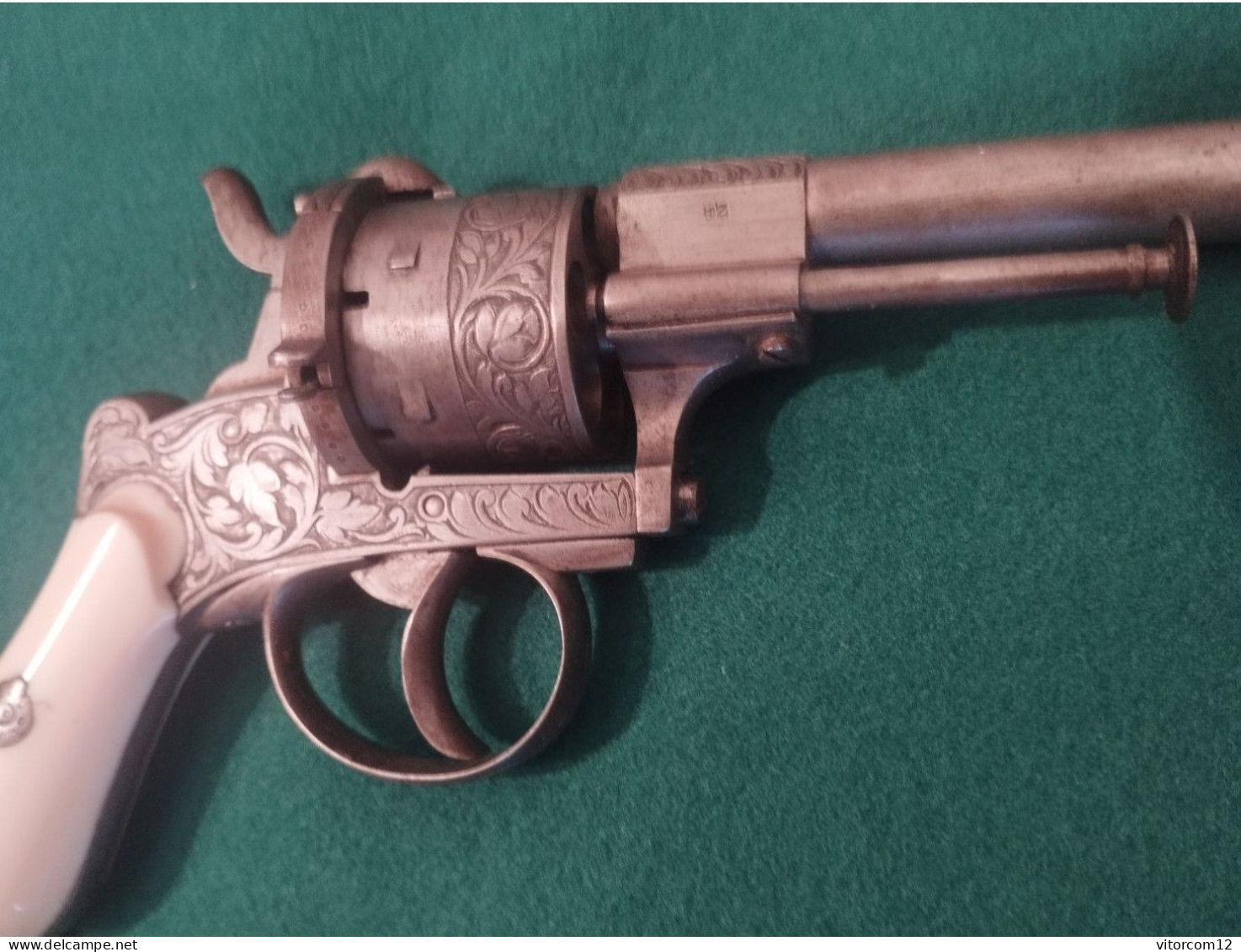 Revolver Type Lefauchaux A Broches  6 Coups, Liége - Decorative Weapons