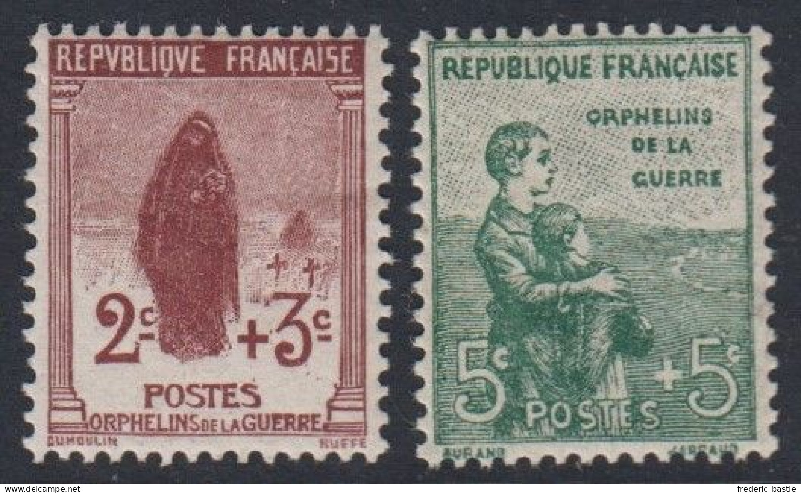Orphelins - N° 148 Et 149  *  - Cote : 40 € - Unused Stamps