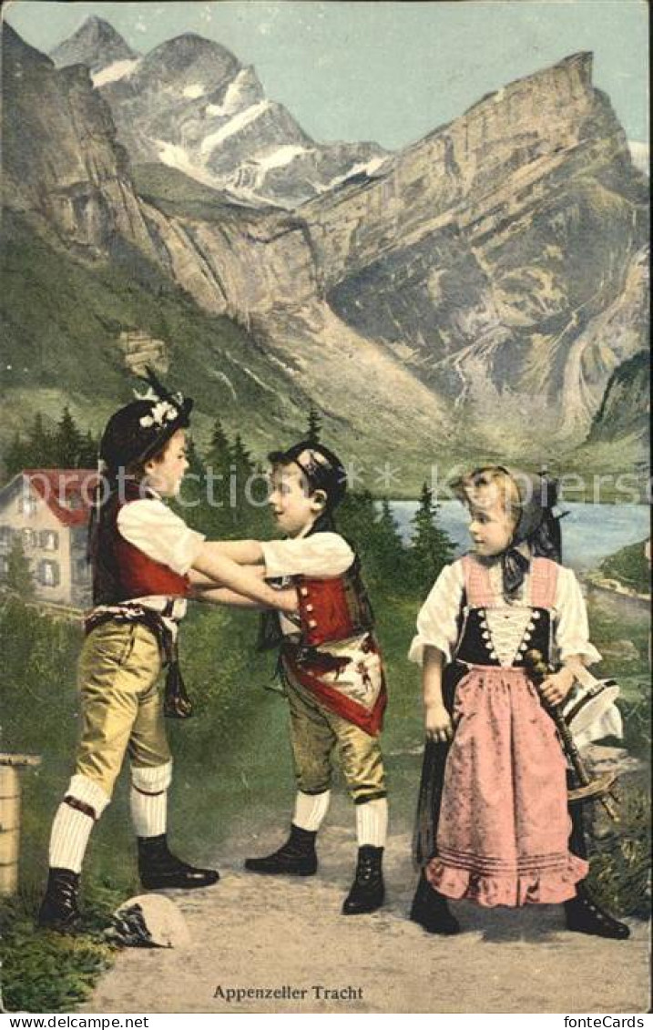 11669546 Appenzell IR Kinder In Tracht Appenzell - Sonstige & Ohne Zuordnung