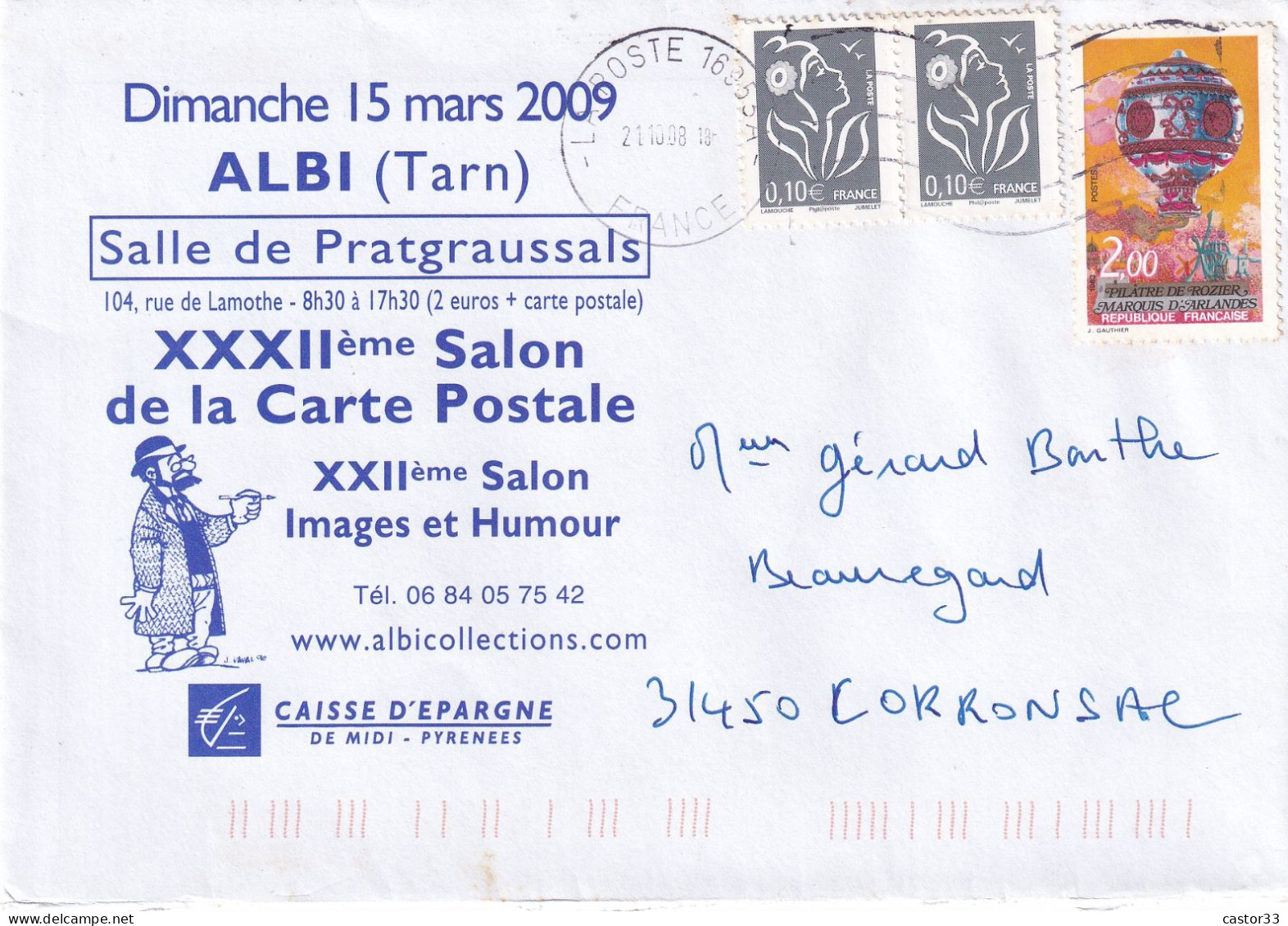 32è Salon De La Carte Postale, Albi - Sonstige & Ohne Zuordnung