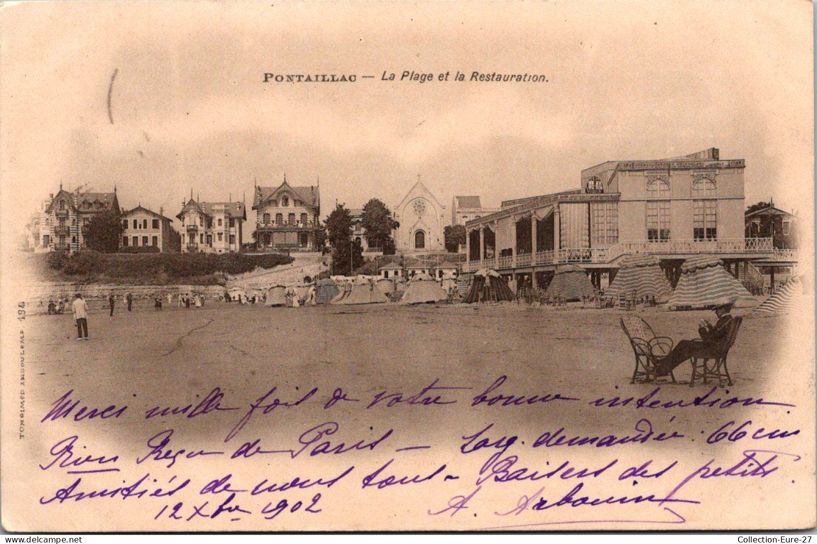 (17/05/24) 17-CPA ROYAN - PONTAILLAC - Royan