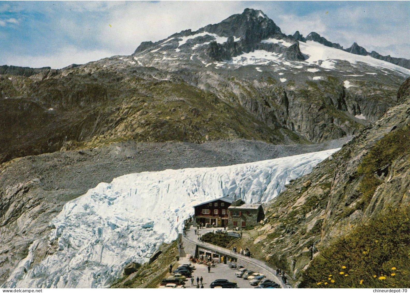 France Glacier Du Rhône Près Hôtel Belvédère - Autres & Non Classés