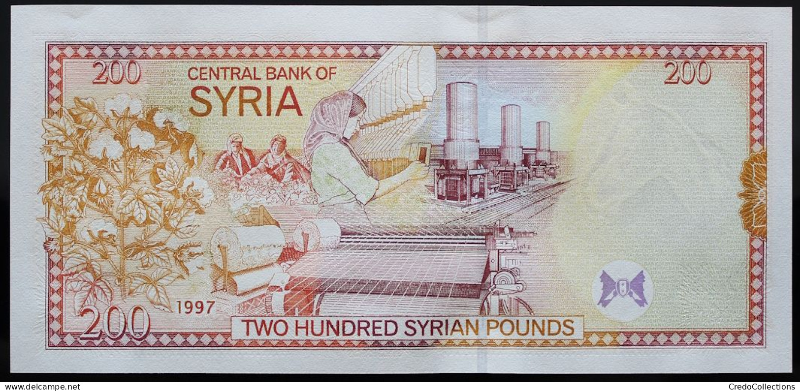 Syrie - 200 Pounds - 1997 - PICK 109a - NEUF - Syrien