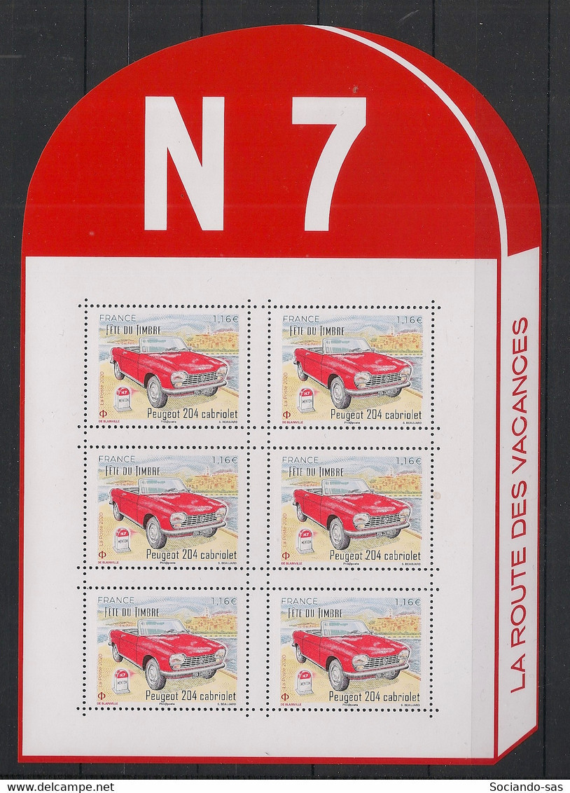 FRANCE - 2020 - N°YT. F5429 - Peugeot 204 Cabriolet - Neuf Luxe ** / MNH / Postfrisch - Neufs