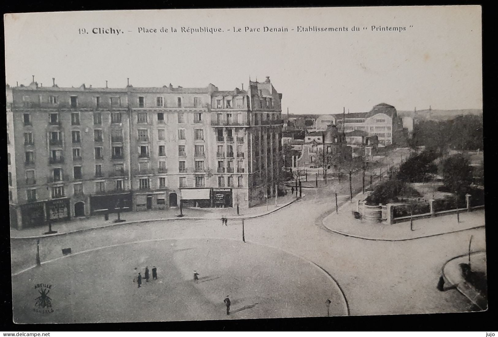 92 - Clichy - Place De La République - Le Parc Denain - Etablissement Du "Printemps" - Sevres