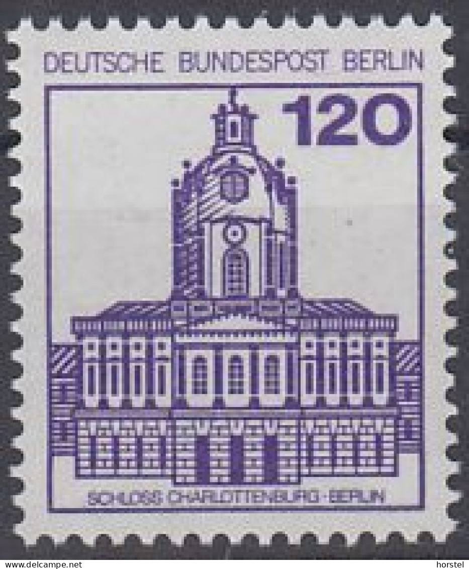Berlin Mi.Nr.675A - Burgen Und Schlösser - Schloß Charlottenburg - Postfrisch - Neufs