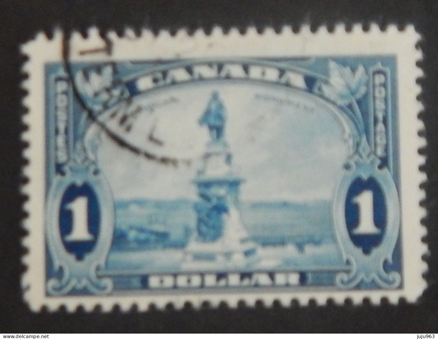 CANADA YT 189 OBLITERE "MONUMENT DE CHAMPLAIN A QUEBEC" ANNÉE 1935 - Oblitérés