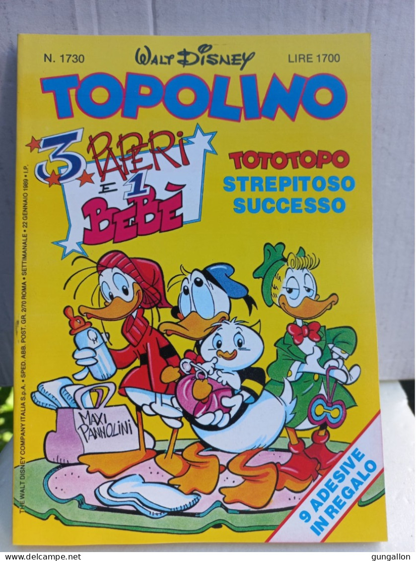 Topolino (Mondadori 1989) N. 1730 - Disney