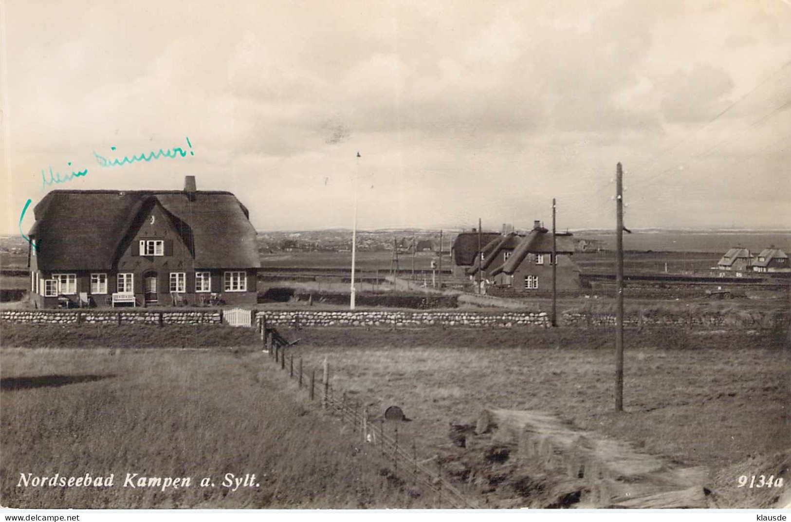 Nordseebad Kampen A.Sylt Gel.1937 - Sylt