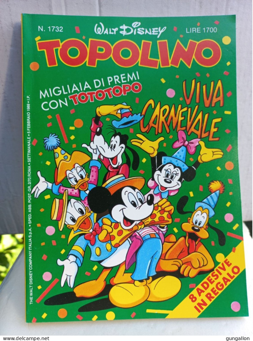Topolino (Mondadori 1989) N. 1732 - Disney