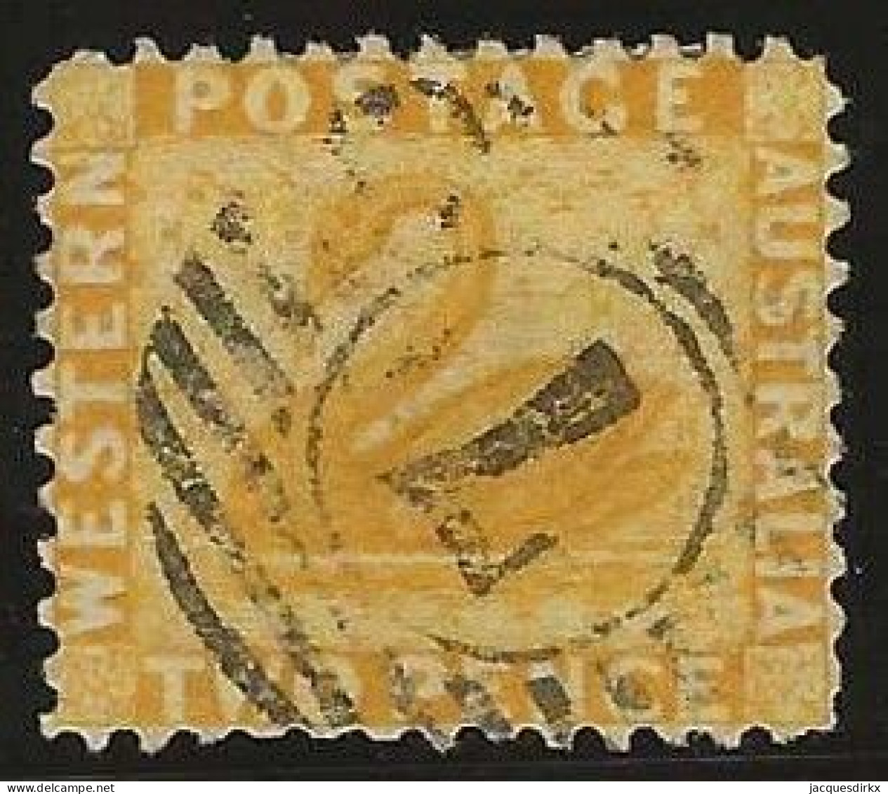 Western Australia     .   SG    .    82          .   O      .     Cancelled - Used Stamps